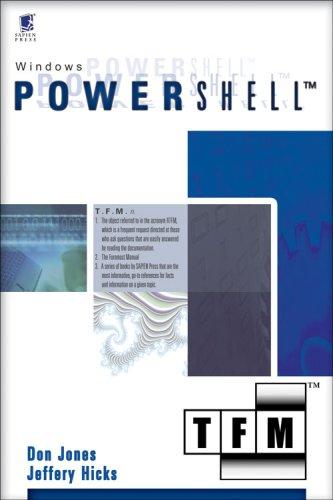 Cover for Windows PowerShell