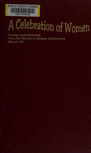 Cover for A celebration of women