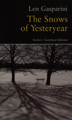 Cover for The snows of yesteryear