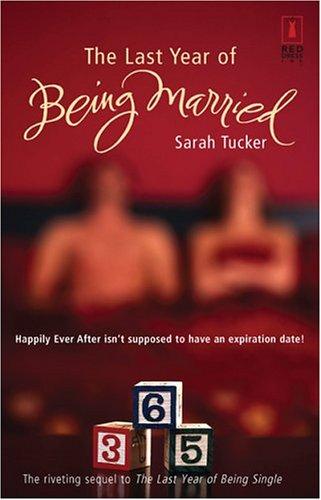 Cover for The last year of being married