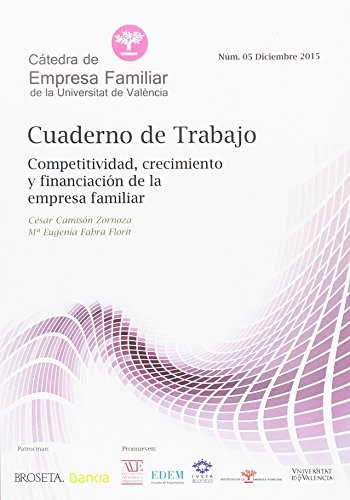 Cover for Competitividad, crecimiento y financiación de la empresa familiar