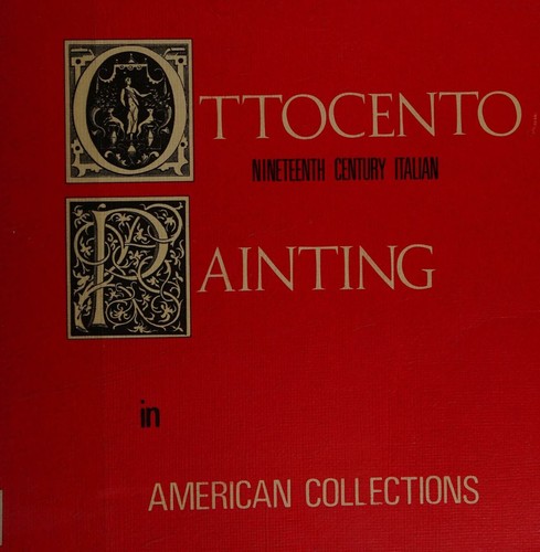 Cover for Ottocento painting.