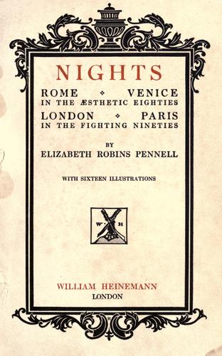 Cover for Nights
