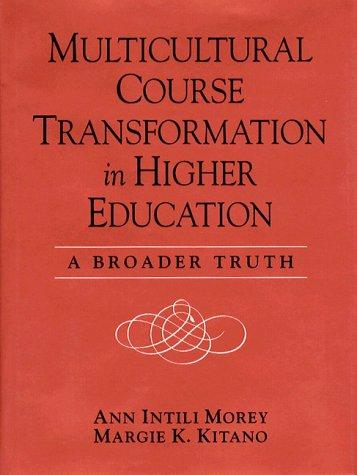 Cover for Multicultural course transformation in higher education