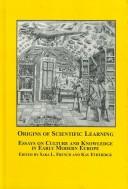 Cover for Origins of Scientific Learning