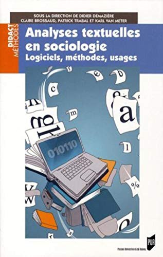 Cover for ANALYSES TEXTUELLES EN SOCIOLOGIE
