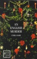 Cover for An English Murder