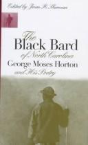 Cover for The Black bard of North Carolina