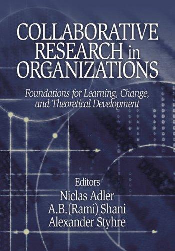 Cover for Collaborative Research in Organizations