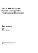 Cover for VSAM Techniques