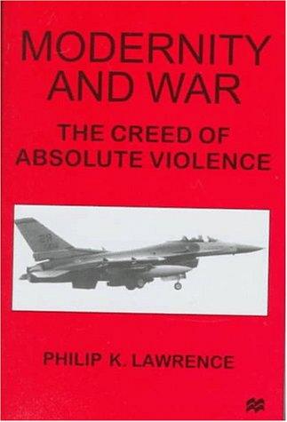 Cover for Modernity and war