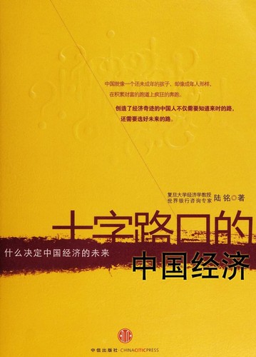 Cover for Shi zi lu kou de Zhongguo jing ji