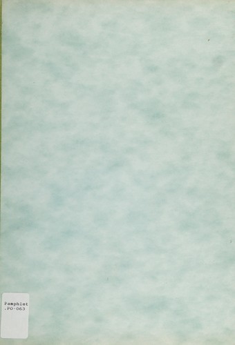 Cover for Resolutions