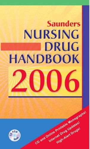 Cover for Saunders Nursing Drug Handbook 2006