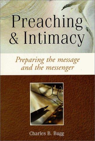 Cover for Preaching and intimacy
