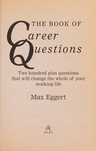 Cover for The Book of Career Questions