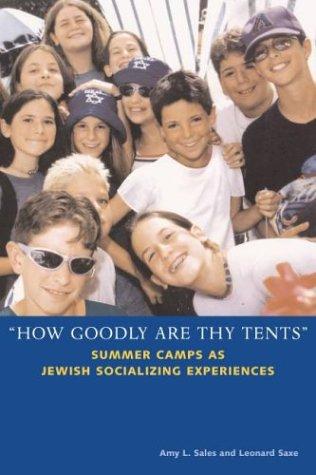 Cover for "How Goodly Are Thy Tents"