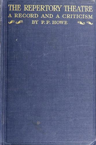 Cover for The repertory theatre