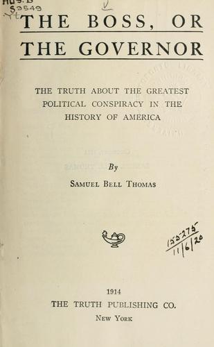 Cover for boss, or the governor