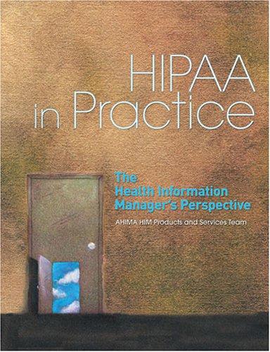 Cover for HIPAA in Practice