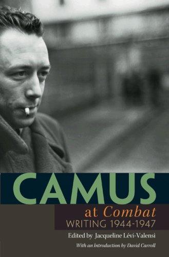 Cover for Camus at "Combat"