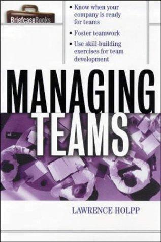 Cover for Managing teams