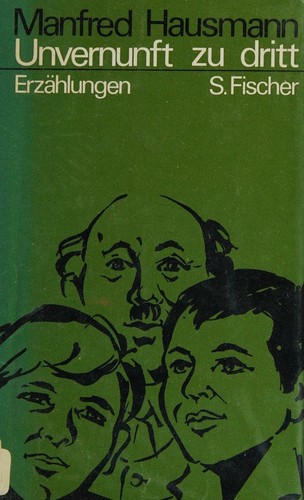 Cover for Unvernunft zu dritt