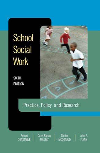 Cover for School social work