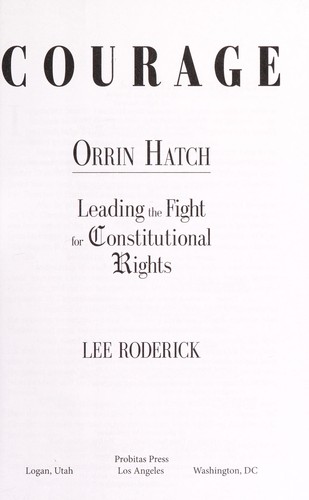 Cover for Courage
