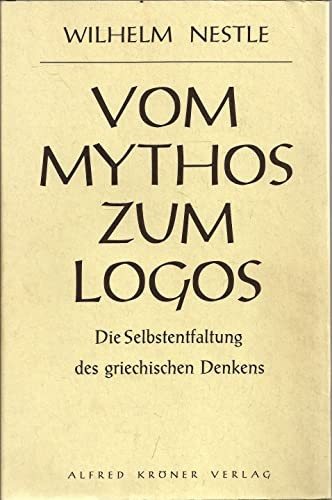 Cover for Vom Mythos zum Logos