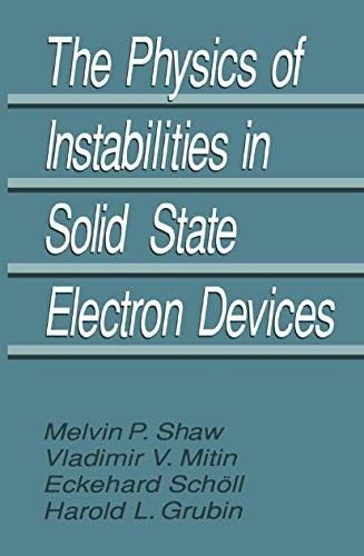 Cover for The Physics of Instabilities in Solid State Electron Devices