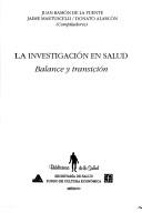 Cover for La Investigación en salud
