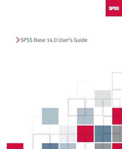Cover for SPSS base 14.0 user's guide.