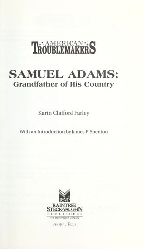 Cover for Samuel Adams