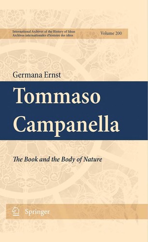 Cover for Tommaso Campanella
