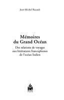 Cover for Mémoires du grand océan