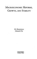 Cover for Macroeconomic Reforms, Growth, and Stability