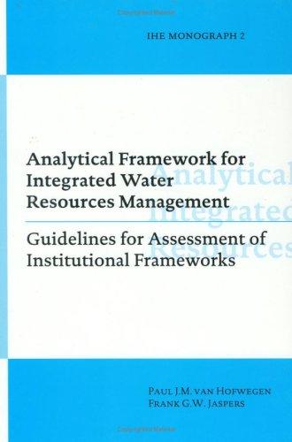 Cover for ANALYTICAL FRAMEWORK INTEGRATED W (IHE Monographs)
