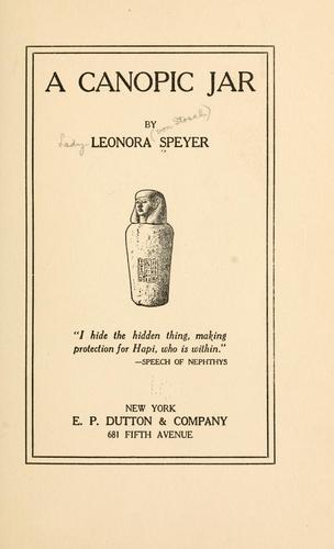Cover for A canopic jar