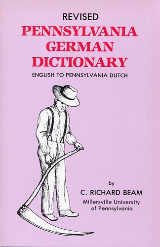 Cover for Revised Pennsylvania German dictionary