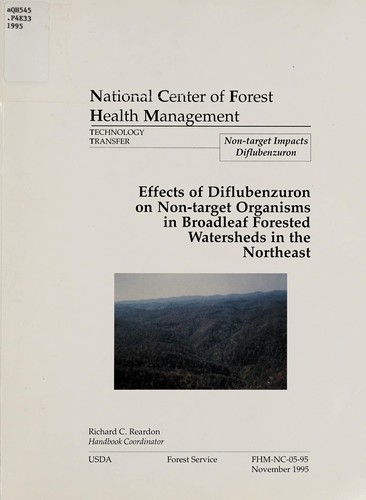 Cover for Effects of diflubenzuron on nontarget organisms in broadleaf forested watersheds in the Northeast
