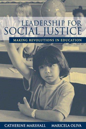 Cover for Leadership for Social Justice