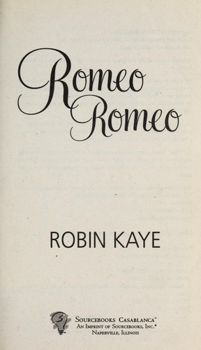 Cover for Romeo, Romeo