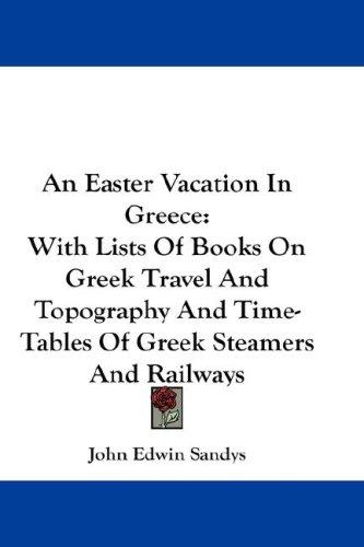 Cover for An Easter Vacation In Greece