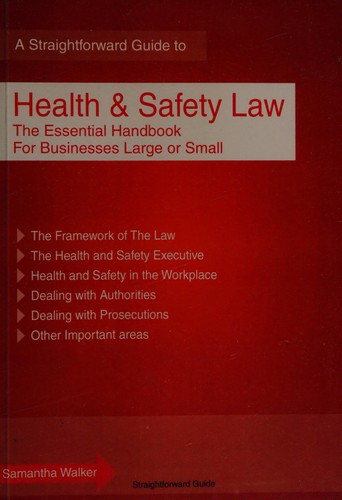 Cover for Health and Safety Law