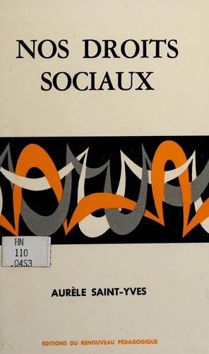 Cover for Nos droits sociaux