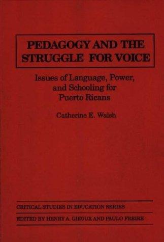 Cover for Pedagogy and the struggle for voice