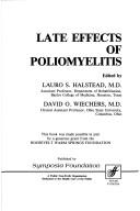 Cover for Late effects of poliomyelitis