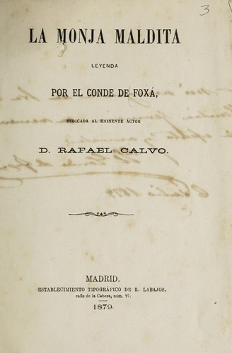 Cover for Monja Maldita