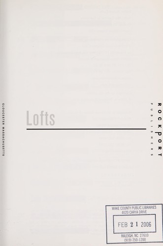 Cover for Lofts
